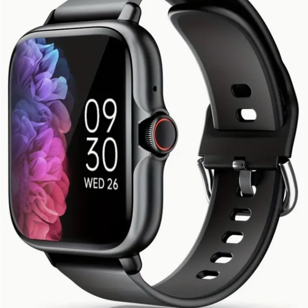 Sports Smart Watch with Black Band